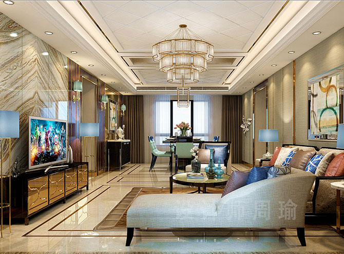 欧美视频日美自拍世纪江尚三室两厅168平装修设计效果欣赏